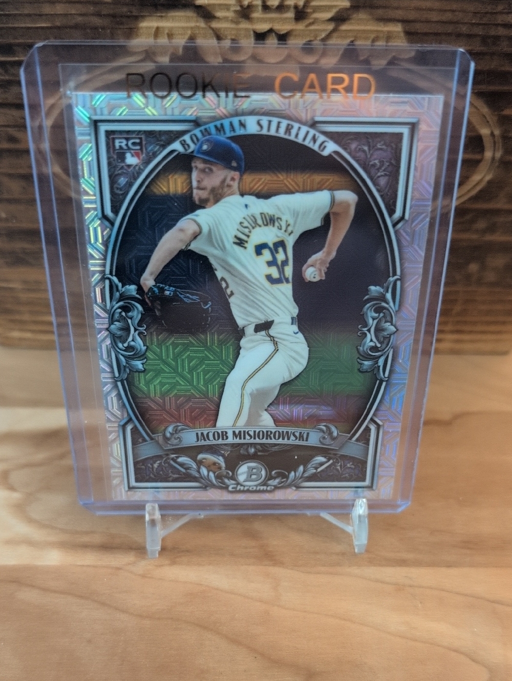 2026 Bowman Chrome Sterling Jacob Misiorowski Rookie Card Mojo Refractor 🔥🔥